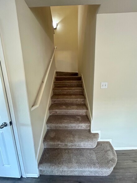 Stairs from first floor - 1305 Sunflower Ln