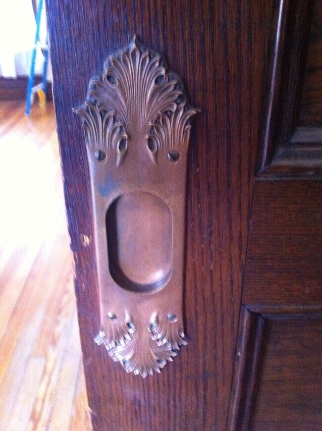Pocket door hardware - 127 Valentine Ln