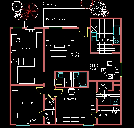 Floorplan - Carlyle Place