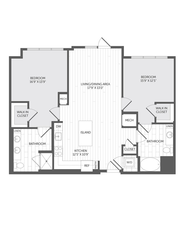 Floorplan - Windsor Marina Bay Apartments