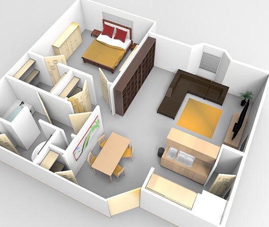 Floorplan - 7979 Westheimer Apartments