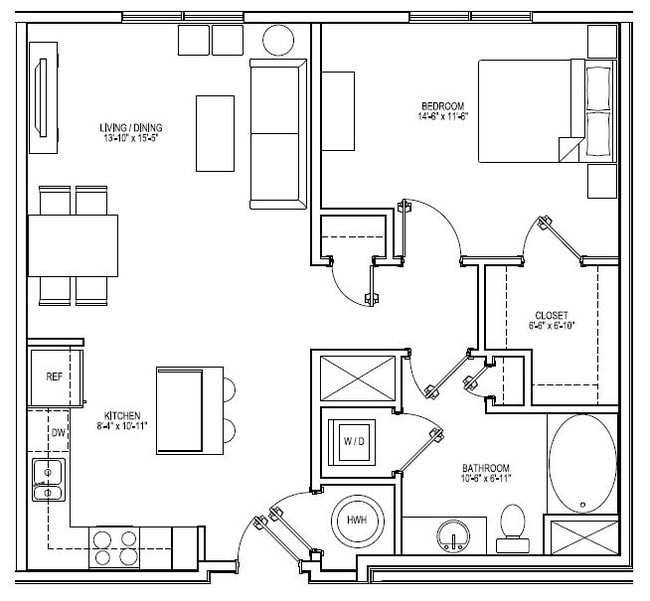 Floorplan - Vox on Two