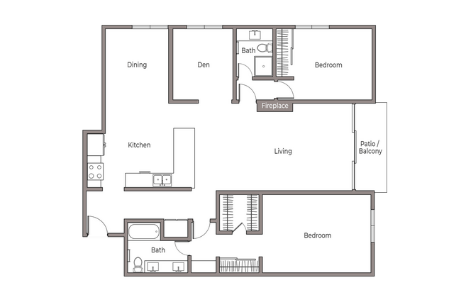 Floorplan - Montana Avenue
