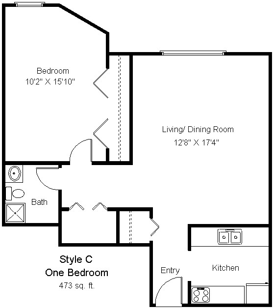 Floorplan - Rivertown Commons