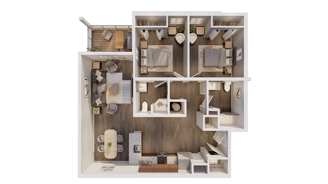 Floorplan - Belmond Flats