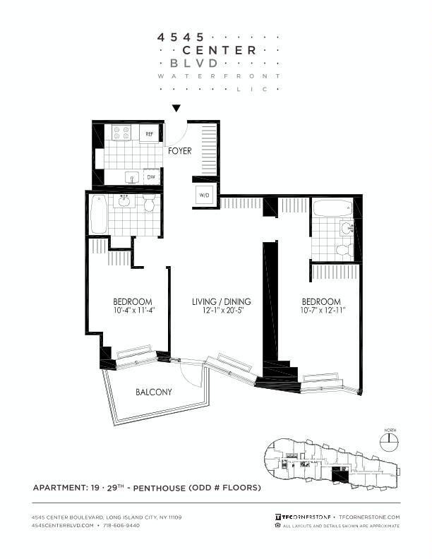 Floorplan - 4545 Center Blvd