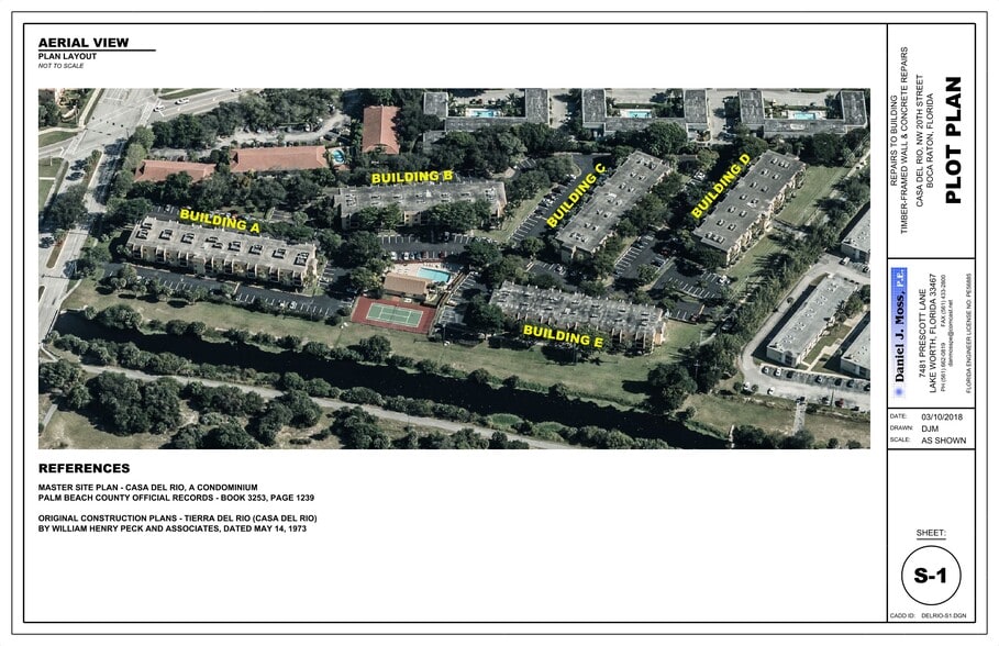 Ariel view of Casa Del Rio - 460 NW 20th St