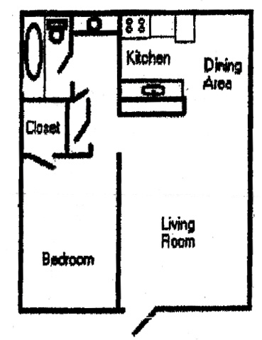 Floorplan - Pointe Plaza Apartments