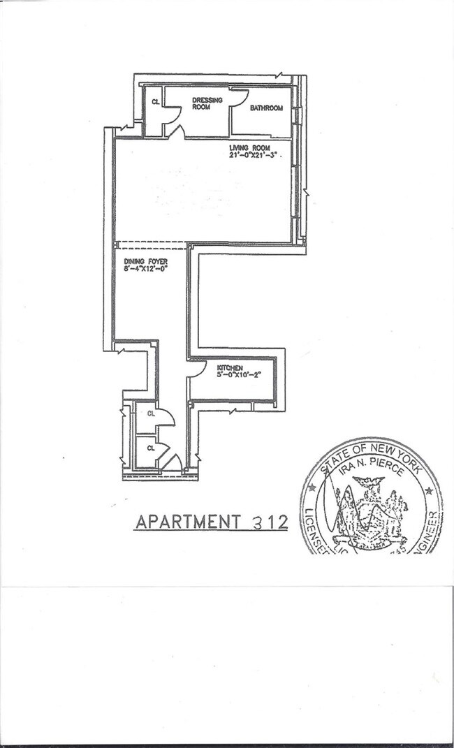 9511 312 Floor Plan - 9511 Shore Rd