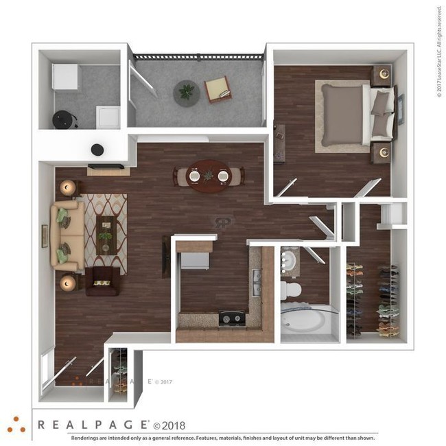 Floorplan - Turtle Creek Apartment Homes