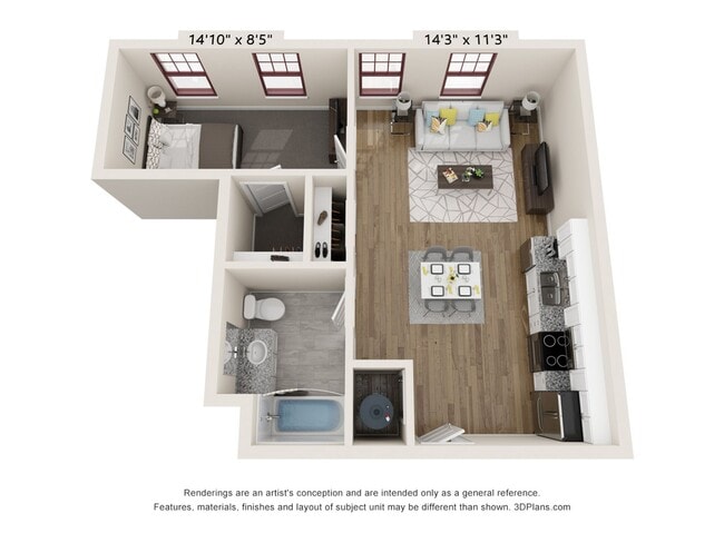 Floorplan - Starr High Studios