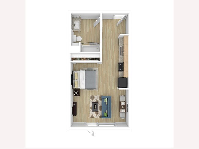 Floorplan - Aspenwood 62+ Senior Apartments