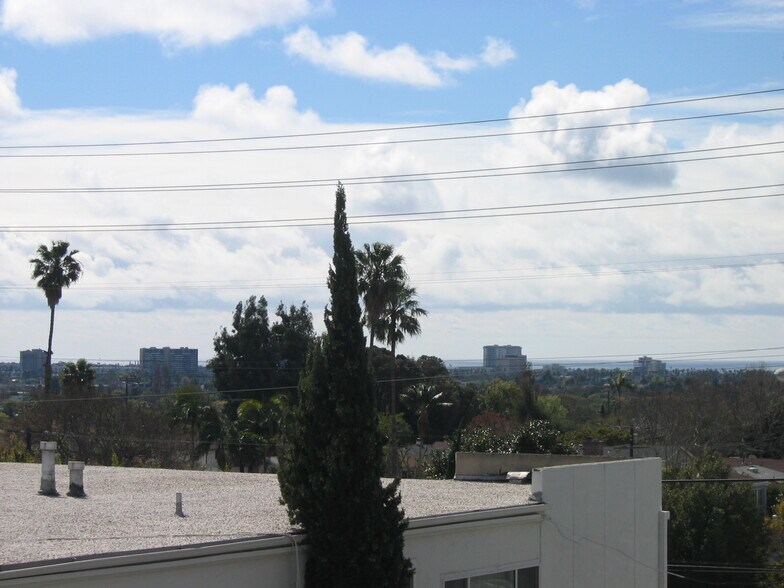 View from living/dining room - 3430 S Centinela Ave