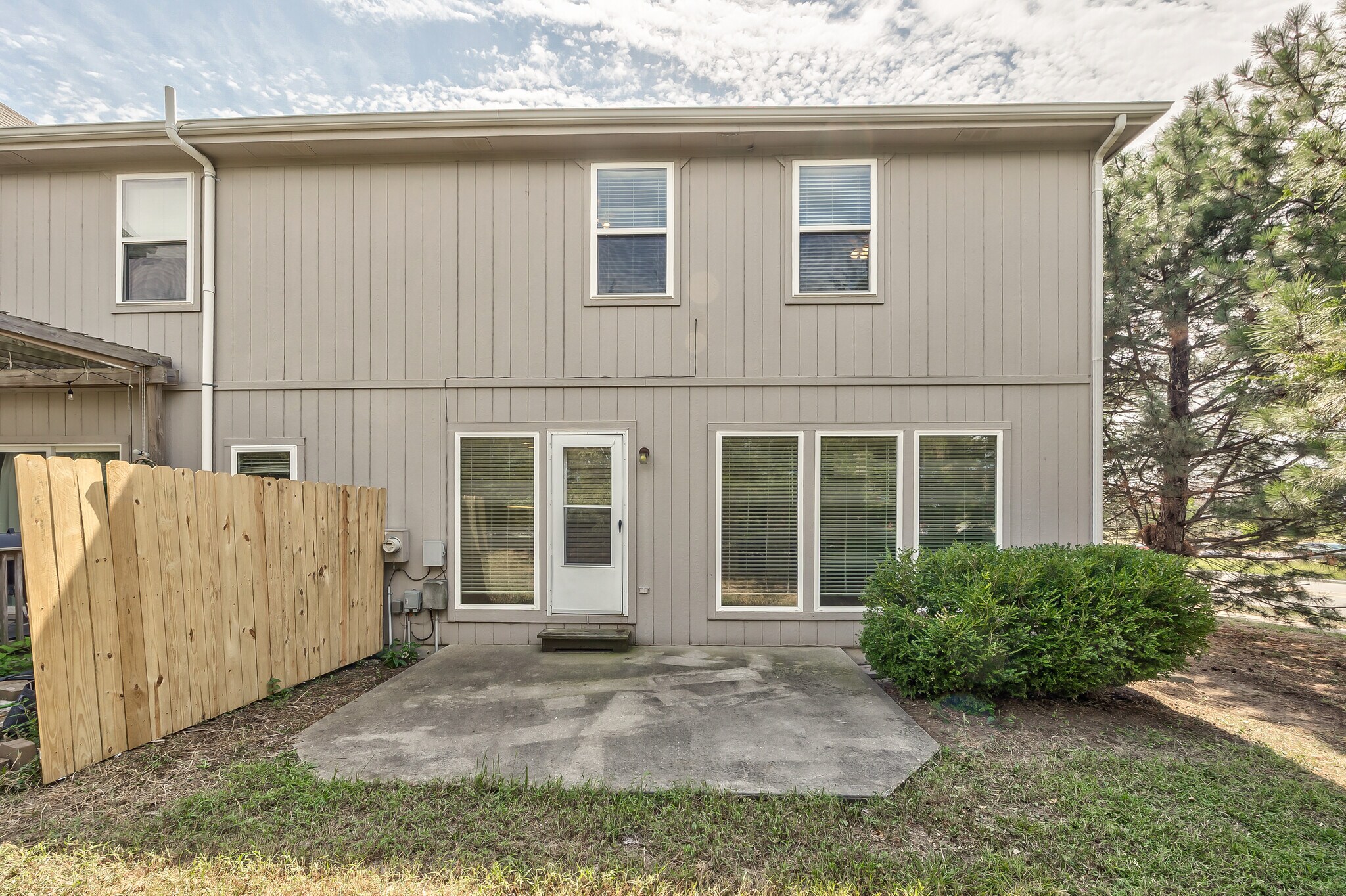 back of home - 22810 West 71st Terrace