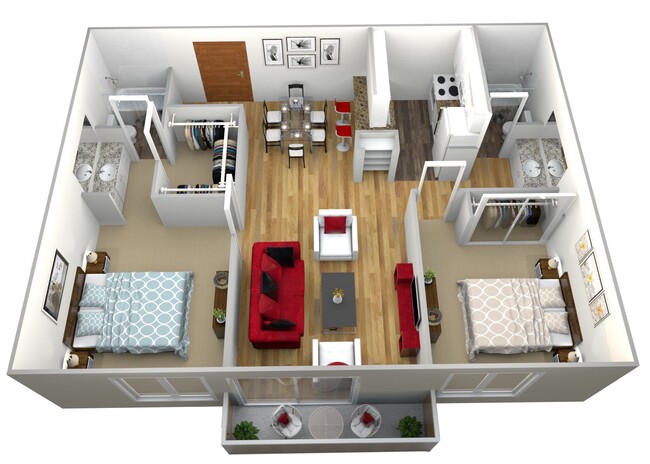 Floorplan - California Villages Pico Rivera