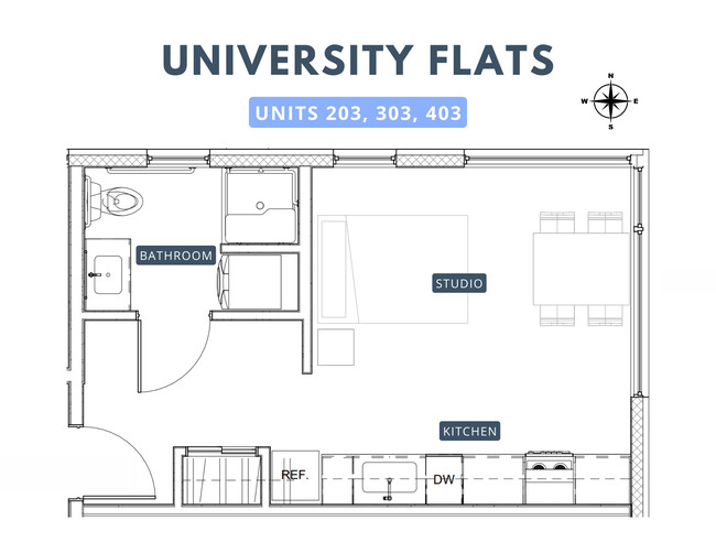 Floorplan - University Flats