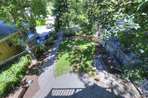 View of backyard from deck - 1058 S 900 E