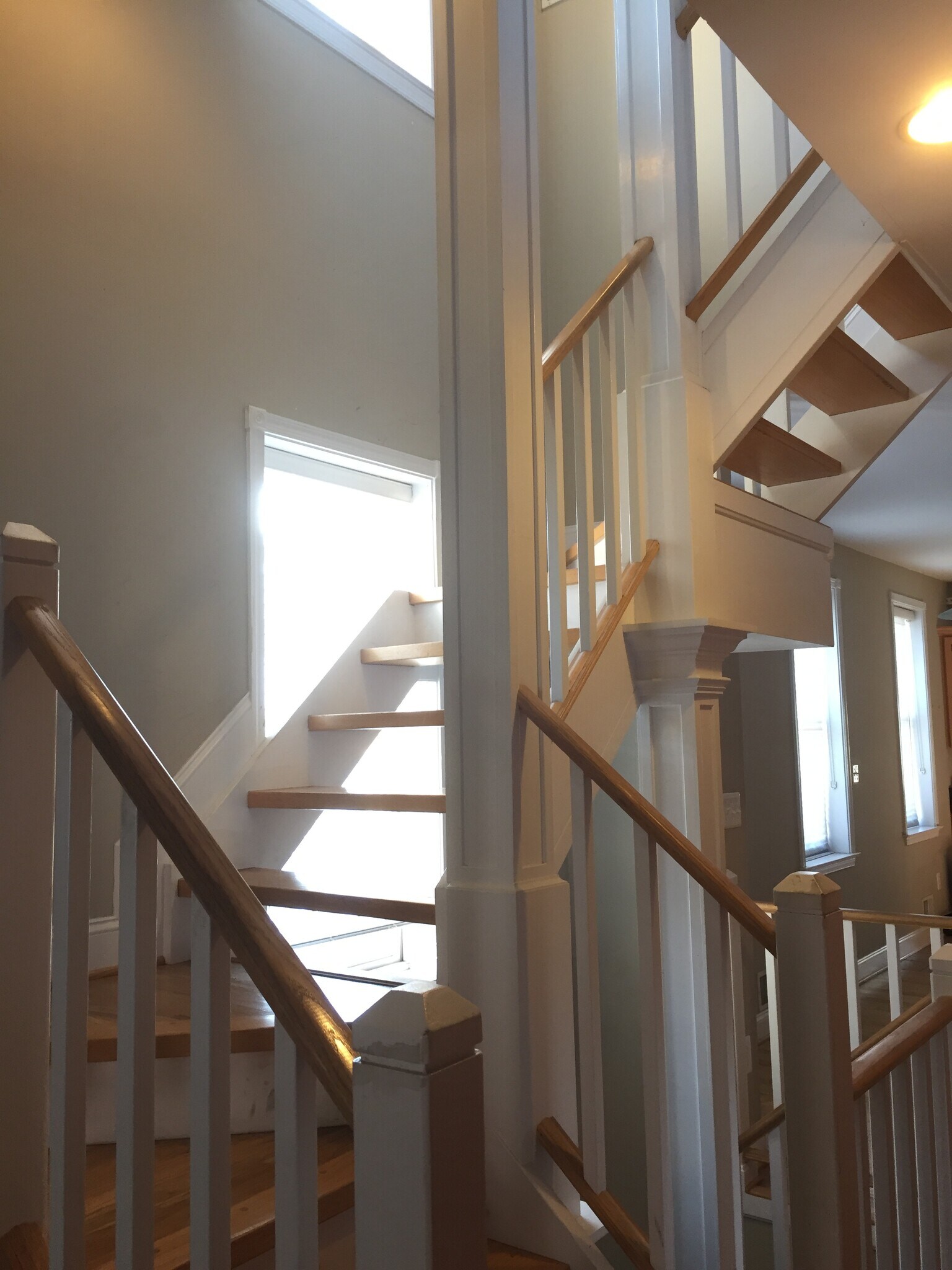 1st to 2nd Floor Staircase - 730 South Clinton Street
