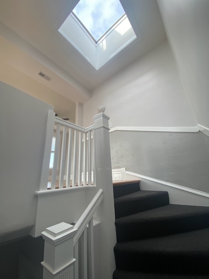 Stairs into unit - 4200 N Damen Ave