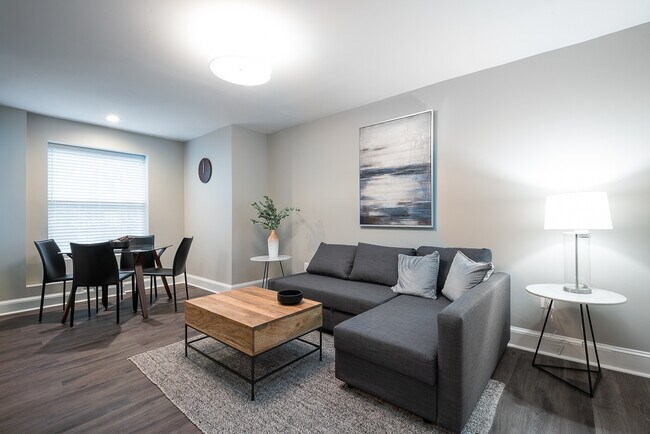 Living Room - 1211 12th St NW
