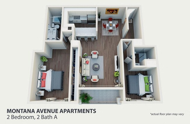 Floorplan - Montana Avenue
