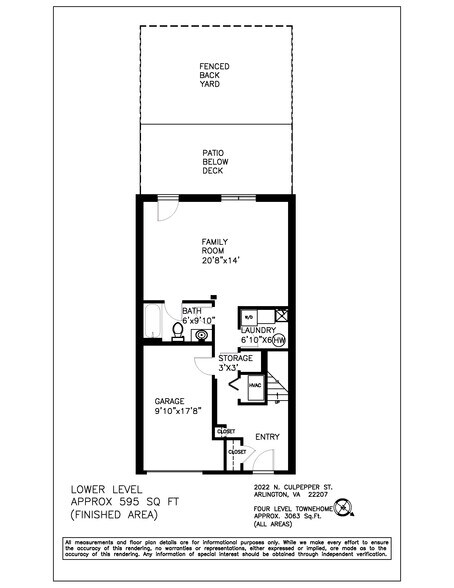 Ground Floor - 2022 N Culpeper St