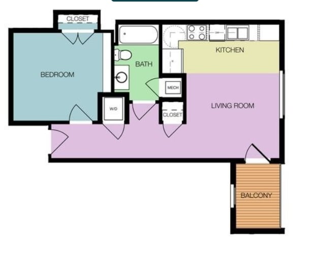 1BD1BA 557 - Terrace at the Masonry