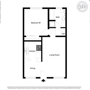 1BR/1BA - Richelieu Apartments