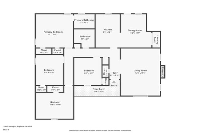 Building Photo - Charming 4 Bedroom in Augusta!
