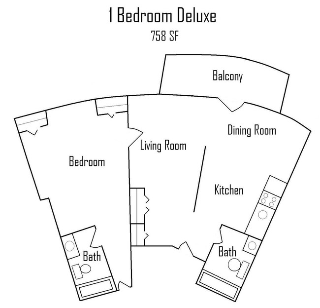 1x1 Deluxe - Plymouth Place Retirement Community