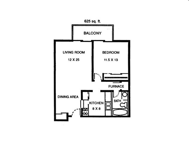 1BR/1BA - Tara Hills Apartments