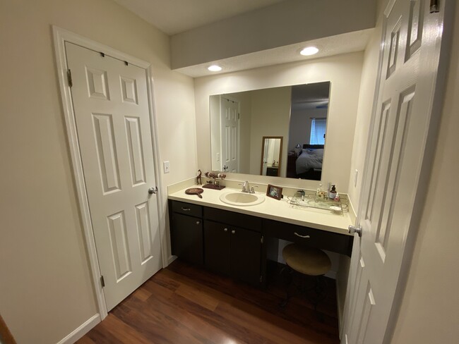 Vanity in Master Bedroom - 1414 Brockman Cir