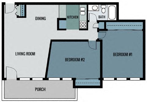 Floorplan - The Element on Main