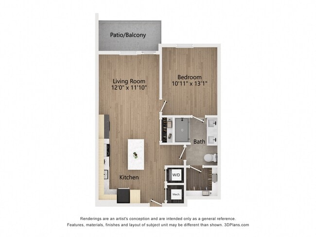Floorplan - Tempo at White Oak