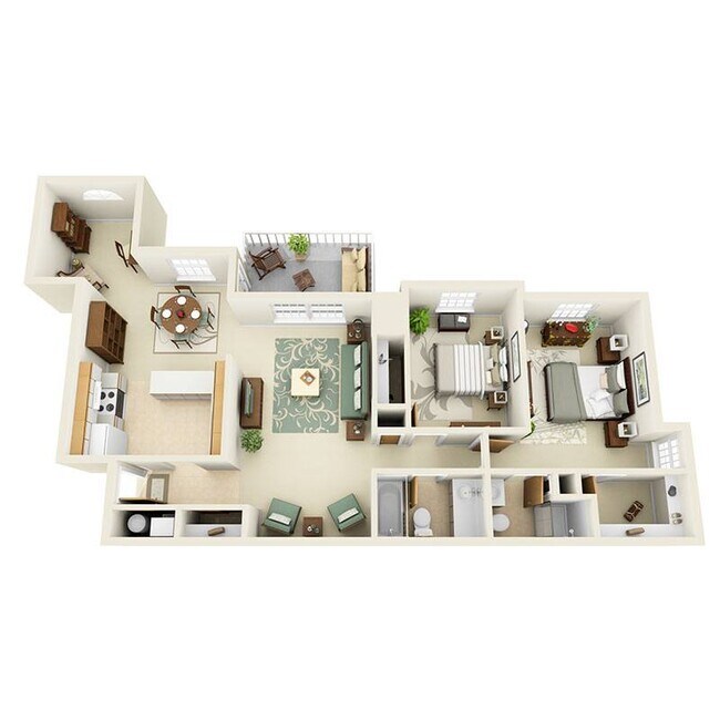 Floorplan - Woodland Valley Apartments