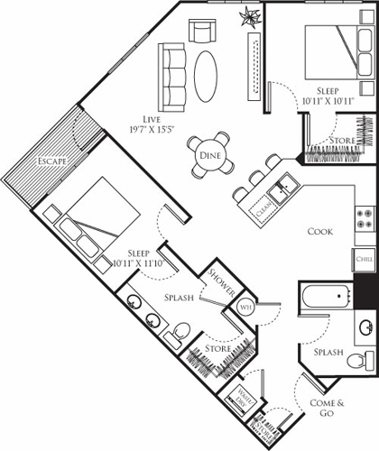 Floorplan - red160