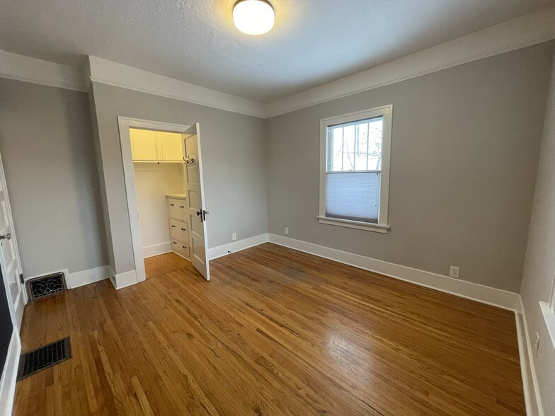 bedroom 3 - walk-in closet with built-in bureau (bedrm 1 is the same) - 508 Daly Ave