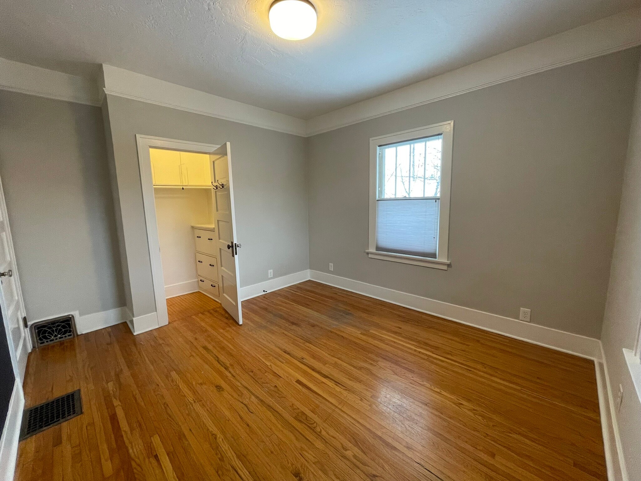 bedroom 3 - walk-in closet with built-in bureau (bedrm 1 is the same) - 508 Daly Ave