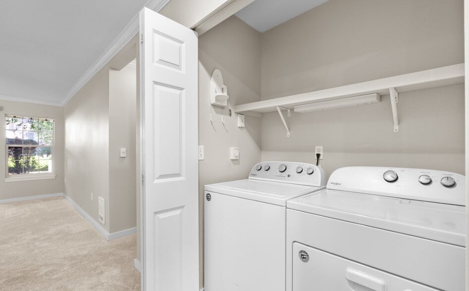 Included washer and dryer - 25025 SE Klahanie Blvd