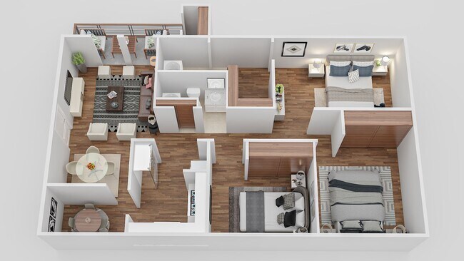 Floorplan - Arcadian Apartments