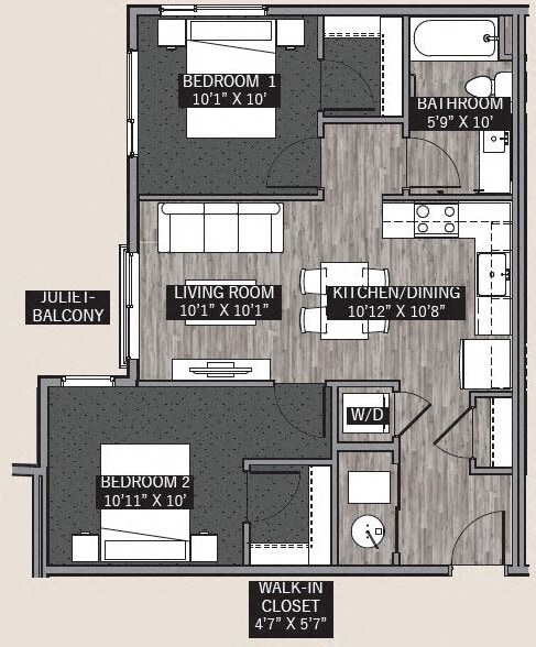 Floorplan - Central Park II & III