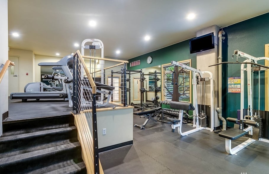 Gym is a 20-second walk from unit (no elevator needed) - 1610 Belmont Ave