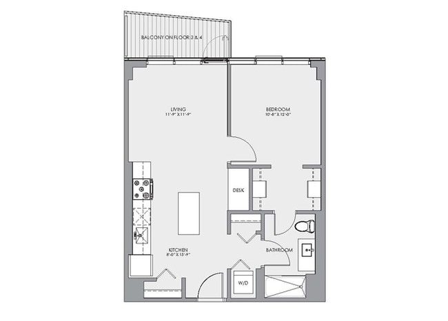 Floorplan - Centrum Wicker Park