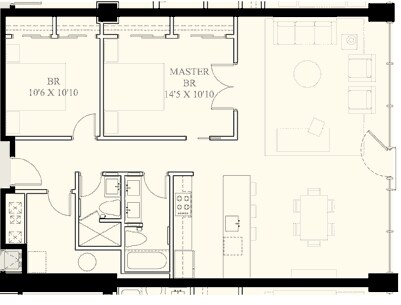 Floorplan - 300 E 3rd St