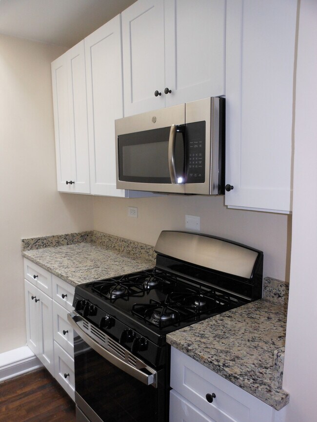 Kitchen with granite counters - 805-09 W. Elm St.