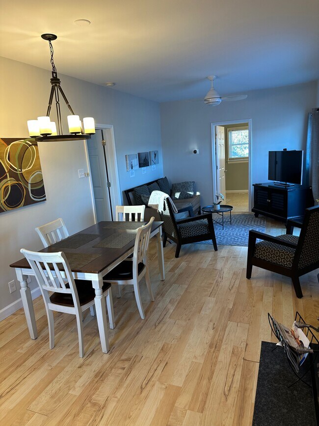 Dining and living area - 4804 Friends School Rd
