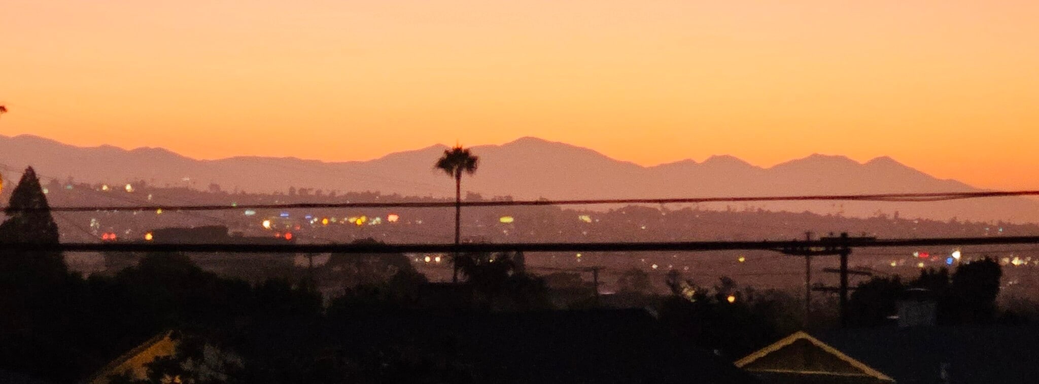 Sunrise from Living Rm - 7900 El Manor Ave