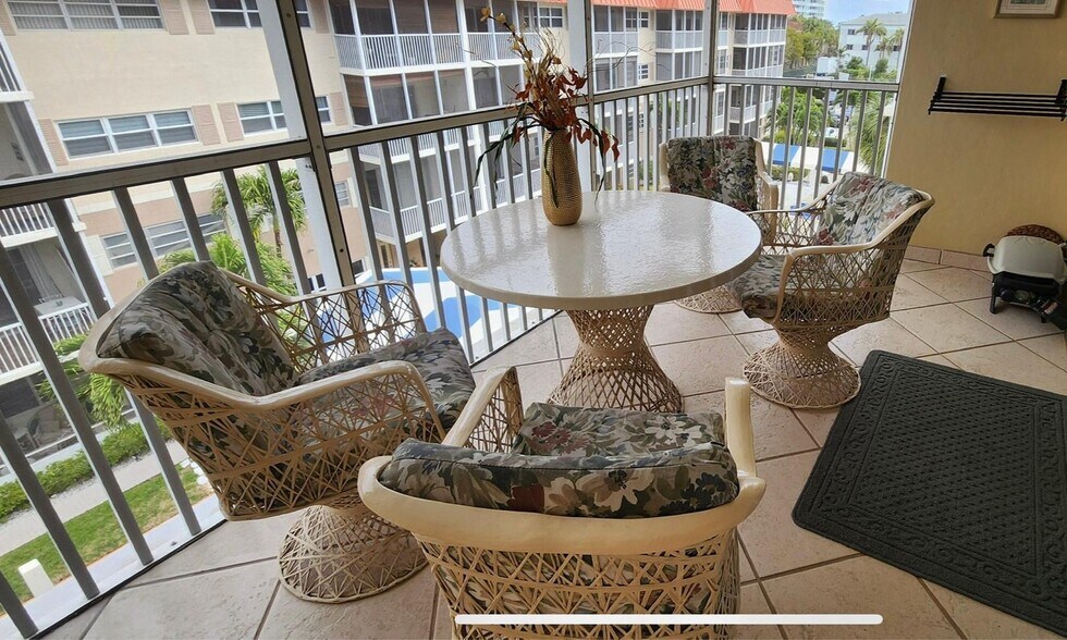 Private Balcony - 2097 S Ocean Dr