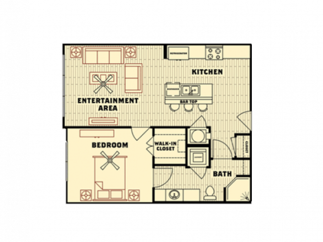 1 Bed, 1 Bath - Yugo Tallahassee Catalyst
