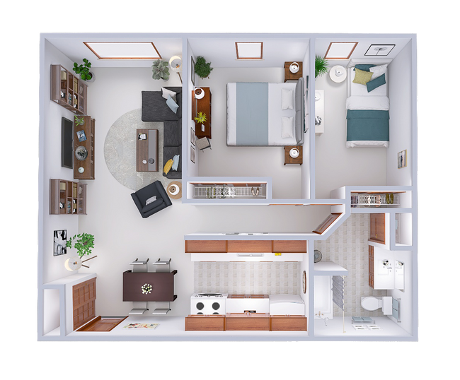 Floorplan - Cleveland Apartments